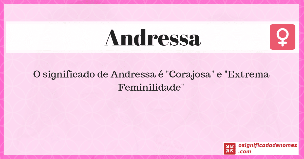 Significado de Andressa Curiosidades e Origem do Nome Significado de Andressa Curiosidades e Origem do Nome