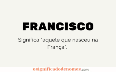 Significado de Francisco