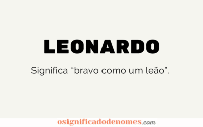 Significado de Leonardo