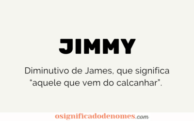 Meaning of Jimmy