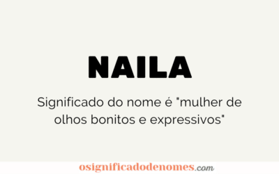 Significado de Naila