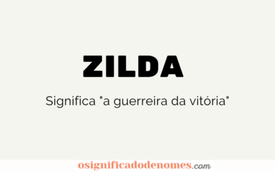 Significado de Zilda