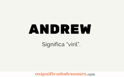 Significado de Andrew