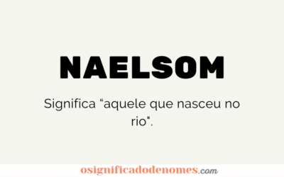 Significado de Naelsom