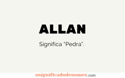 Significado de Allan