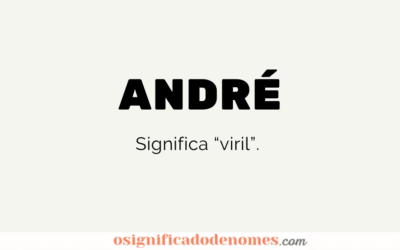 Significado de André