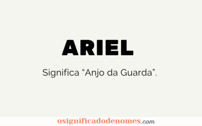 Significado de Ariel