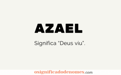 Significado de Azael