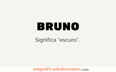 Significado de Bruno