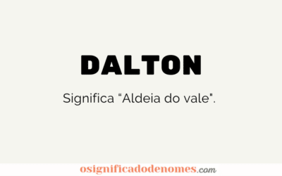 Significado de Dalton
