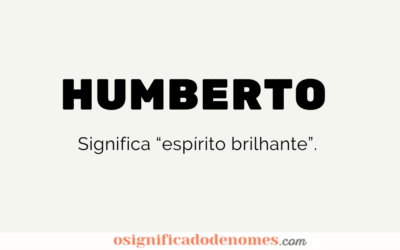 Significado de Humberto