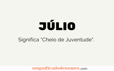 Meaning of Júlio