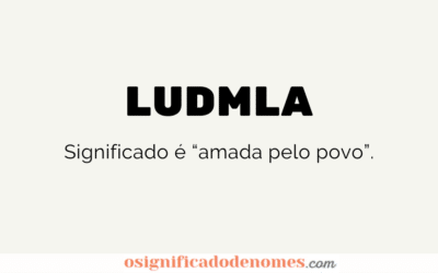 Significado de Ludmla