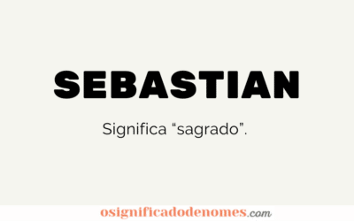 Significado de Sebastian