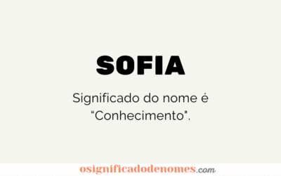 Significado de Sofia