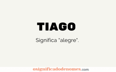 Significado de Tiago