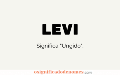 Significado de Levi