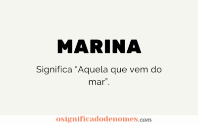 Significado de Marina