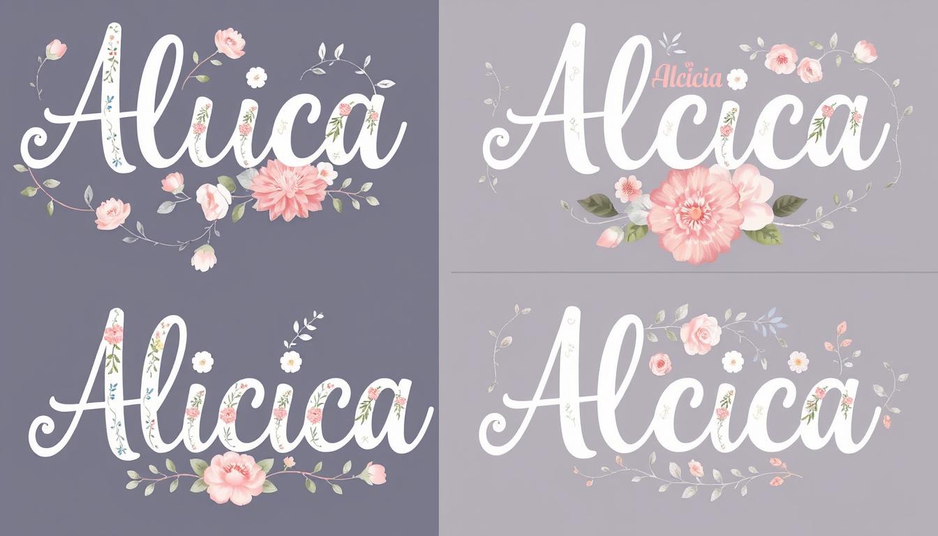 Nomes compostos que combinam com Alícia