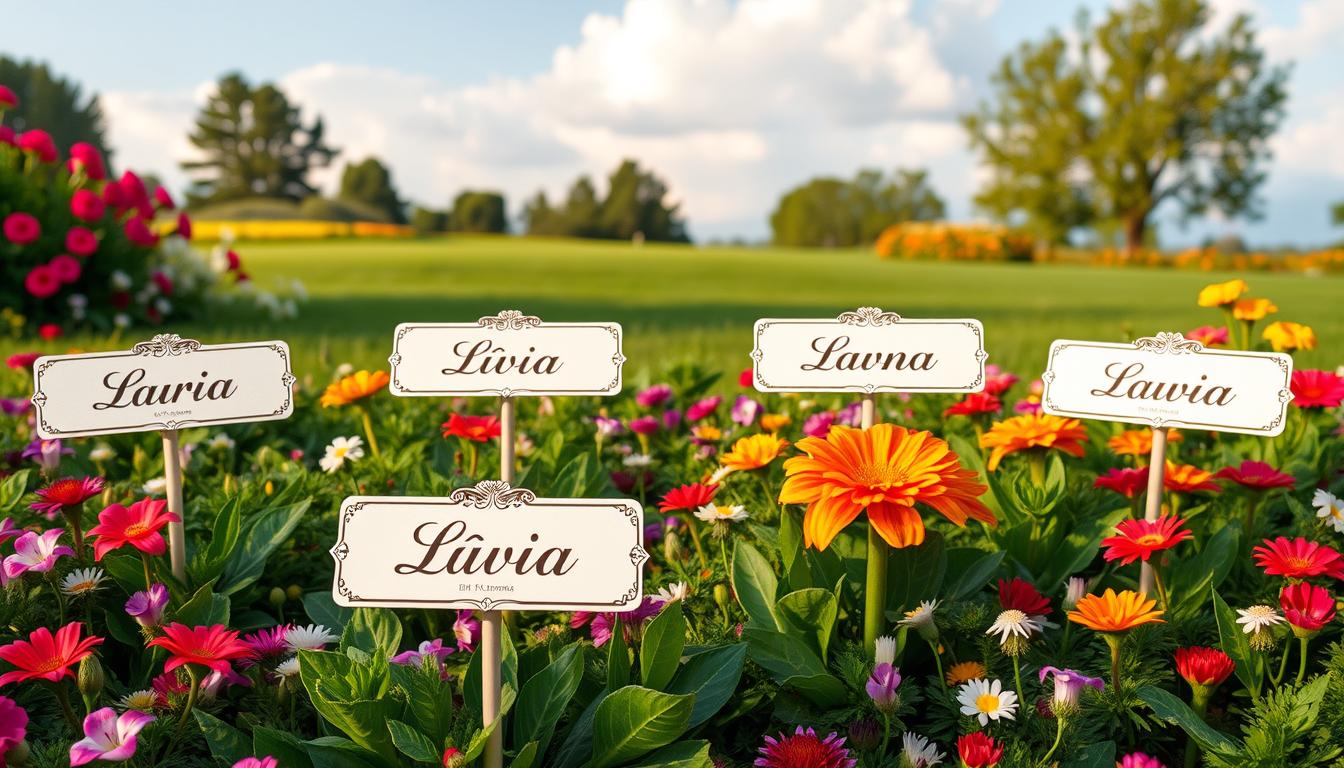 Nomes compostos que combinam com Lívia